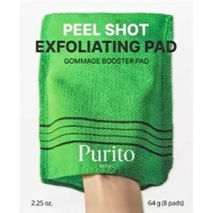 Purito Seoul Peel Shot Exfoliating Pad Gommage Booster Pad 8 Count 2.25oz New